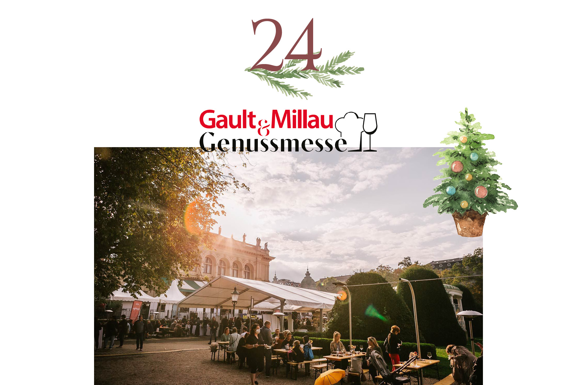 Adventkalender Tür 24 Tickets für die Gault&Millau Genussmesse News